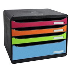 Commode exacompta big box plus plastique assorti