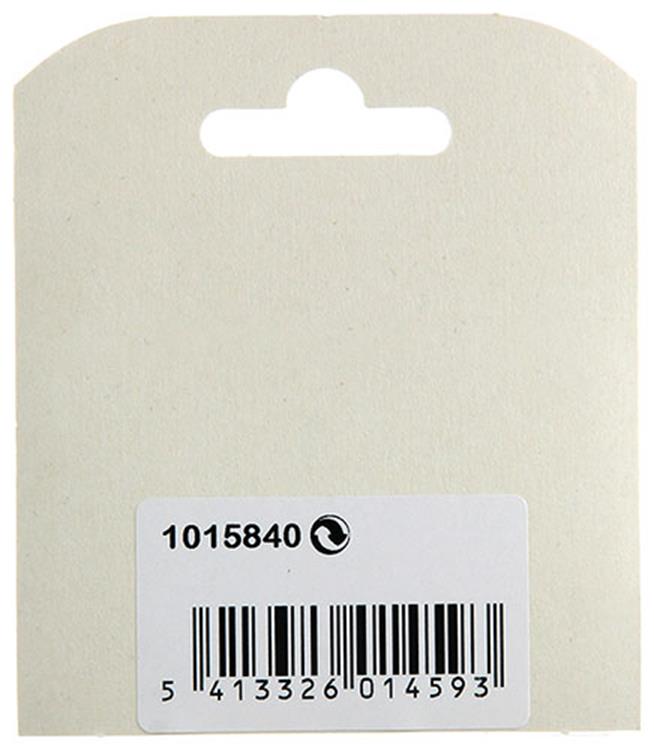 Mack 1015840 - 20 équerres d'étagère plastique marron ø 5 mm | 5 pièces