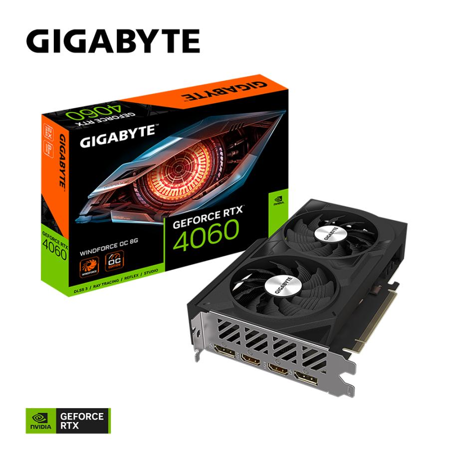Gigaoctet geforce rtx 4060 windforce oc 8g