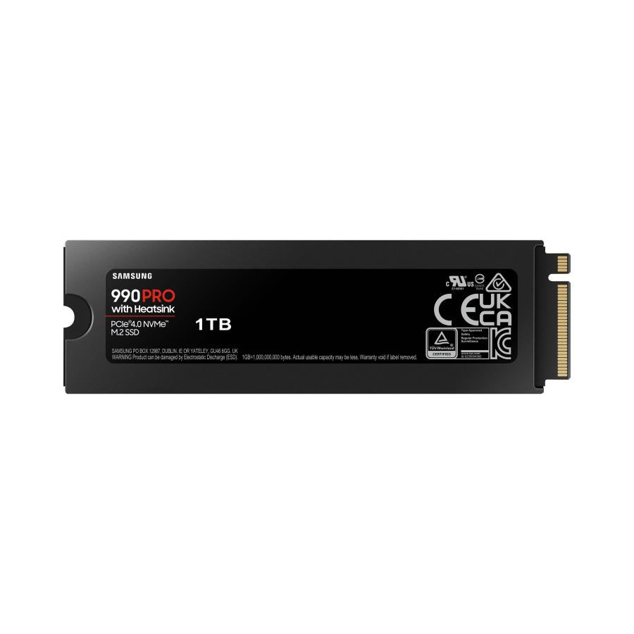 Samsung MZ-V9P1T0GW MZ-V9P1T0 990 PRO HEALSINK SSD, 1 TB, M.2, 7450 MB S