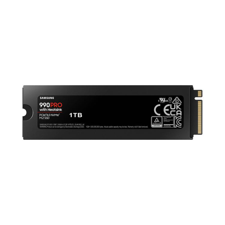 Samsung MZ-V9P1T0GW MZ-V9P1T0 990 PRO HEALSINK SSD, 1 TB, M.2, 7450 MB S