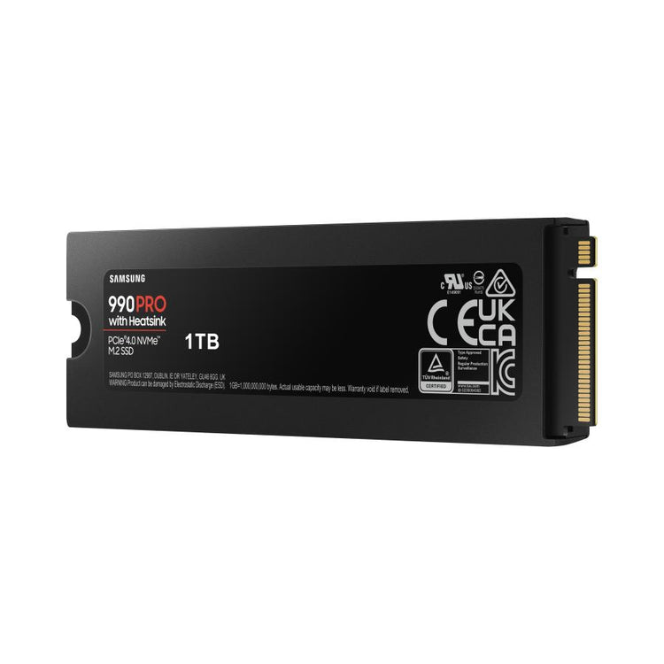 Samsung MZ-V9P1T0GW MZ-V9P1T0 990 PRO HEALSINK SSD, 1 TB, M.2, 7450 MB S