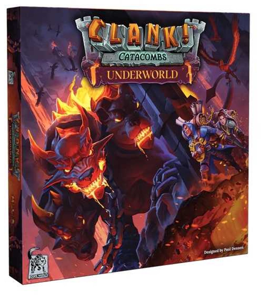 Clanquez le jeu de société Asmodee ! aventure stratégique dans le monde souterrain des catacombes.