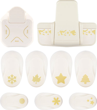 Vaessen creative • set de perforatrices de figurines Noël divers 9 pcs.