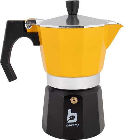 Bo-camp - industriel - percolateur - hudson - aluminium - jaune - 6 tasses