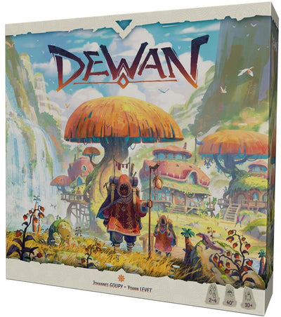 Asmodee jeu de société stratégique Dewan pour 2-4 joueurs à partir de 10 ans.