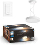 Lampe suspendue Philips Hue Enrave - lumière blanche chaude à froide - blanc - 1 variateur