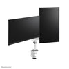 Neomounts DS60-425Wh2 Mount de bureau, 2x 27 pouces 8 kg, pivotage inclinable, 100x100 mm, blanc