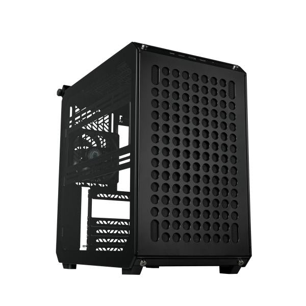 Refroidisseur Master Coler Q500-KGNN-S00 Qube 500 Flatpack, ATX, MIDI-TOWER, fenêtre en verre, USB 3.2 Type-C, noir