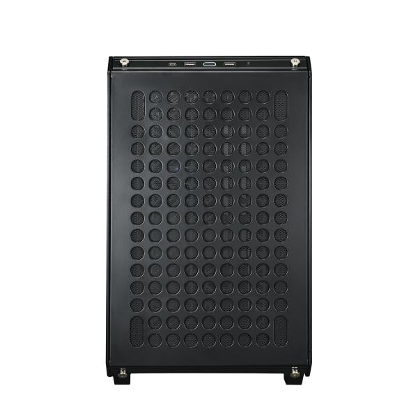 Refroidisseur Master Coler Q500-KGNN-S00 Qube 500 Flatpack, ATX, MIDI-TOWER, fenêtre en verre, USB 3.2 Type-C, noir