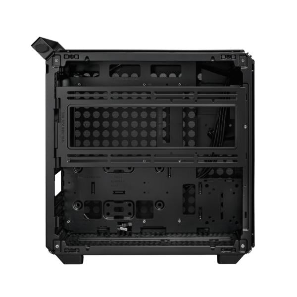 Refroidisseur Master Coler Q500-KGNN-S00 Qube 500 Flatpack, ATX, MIDI-TOWER, fenêtre en verre, USB 3.2 Type-C, noir