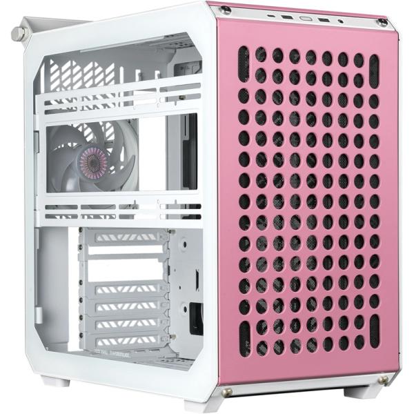 Refroidisseur Master Coler Q500-DGNN-S00 Quube 500 Flatpack Macaron Edition ATX, avant multicolore, 120 140 mm