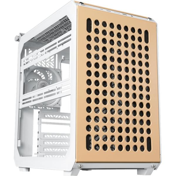 Refroidisseur Master Coler Q500-DGNN-S00 Quube 500 Flatpack Macaron Edition ATX, avant multicolore, 120 140 mm