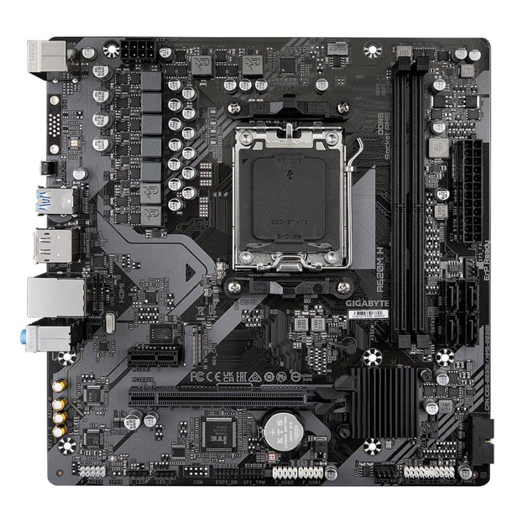 Gigabyte Gigabyte A620M H, MATX, AMD AM5, A620, DDR5, 96 Go, USB 3.2 GEN 1, M.2, GBE LAN