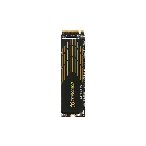 Transcende TS2TMTE245S 245S SSD, 2 TB, M.2 2280, PCIE GEN4X4, NVME, 3D TLC, DRAM-SEPL, 5300 4600 MB