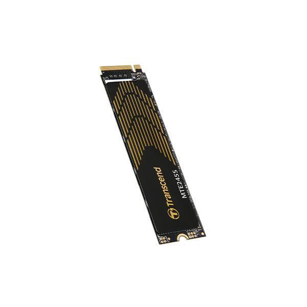 Transcende TS2TMTE245S 245S SSD, 2 TB, M.2 2280, PCIE GEN4X4, NVME, 3D TLC, DRAM-SEPL, 5300 4600 MB