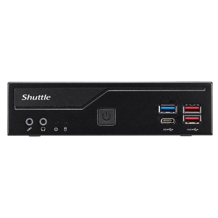 Navette navette DH670V2 Mini PC Barebone, LGA1700, H670, DDR4, 2X HDMI, 2X DP, 2x 2,5g LAN, 8x USB, 24 7 7