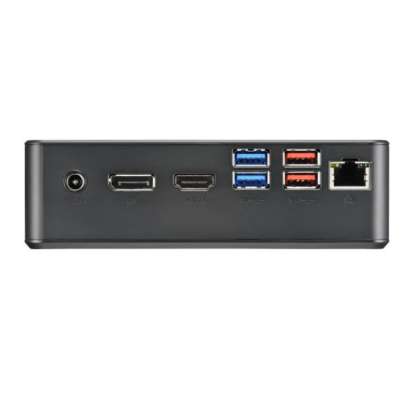 Shuttle Shuttle NC40U XPC NANO PC NC40U MINI PC Barebone, Intel Celeron 7305U, 6X USB3.2, 2x M.2, LAN, 24 7 7