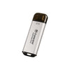 Transcende Transcende TS512GESD300S ESD300S SSD externe, 512 Go, USB Type-C, 10 Gbit / s, 1050 950 Mo, argent