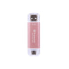 Transcende Transcende TS1TET310P ESD310P SSD externe, 1 To, USB 10 Gbps, type C A, 1050 950 Mb, rose