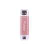 Transcende transcendant TS2TET310P ESD310 SSD externe rose, 2 To, USB 10 Gbit / s, type C A, 1050 950 Mo