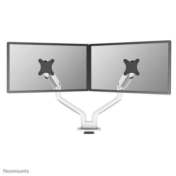 Neomounts Neomounts DS70S-950Wh2 Mount de bureau en mouvement complet, 2x 17 35, 18 kg, 100x100 mm, argent