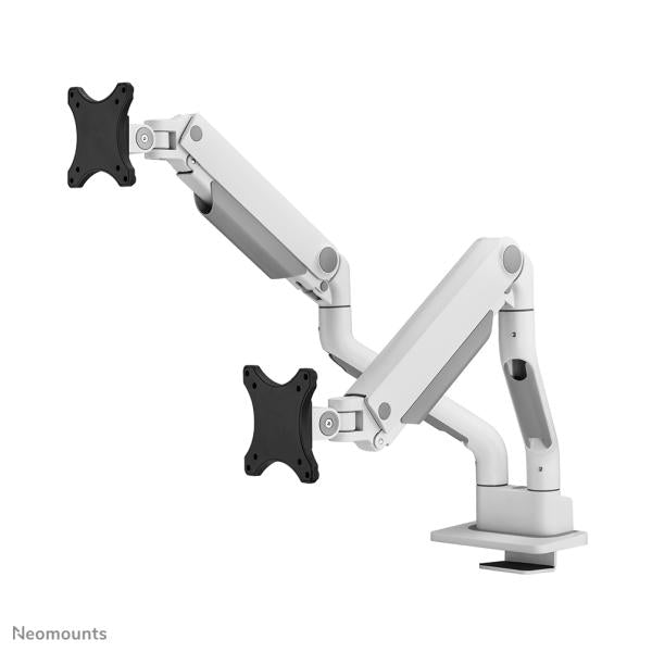 Neomounts Neomounts DS70S-950Wh2 Mount de bureau en mouvement complet, 2x 17 35, 18 kg, 100x100 mm, argent