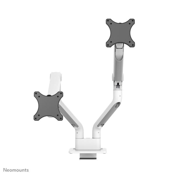 Neomounts Neomounts DS70S-950Wh2 Mount de bureau en mouvement complet, 2x 17 35, 18 kg, 100x100 mm, argent
