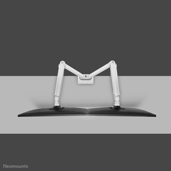 Neomounts Neomounts DS70S-950Wh2 Mount de bureau en mouvement complet, 2x 17 35, 18 kg, 100x100 mm, argent