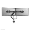 Neomounts DS75S-950BL2 support de bureau en mouvement complet, 2x 17-27, 8 kg, 100x100 mm, noir