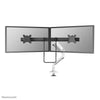 Neomounts NeoMounts DS75S-950Wh2 Montage de bureau complet, 2x 17 27, 8 kg, 100x100 mm, noir