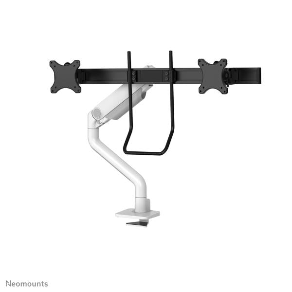 Neomounts NeoMounts DS75S-950Wh2 Montage de bureau complet, 2x 17 27, 8 kg, 100x100 mm, noir