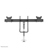 Neomounts NeoMounts DS75S-950Wh2 Montage de bureau complet, 2x 17 27, 8 kg, 100x100 mm, noir