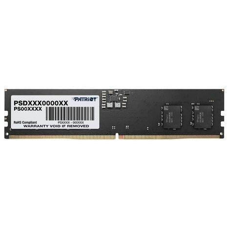 PATRIOT PATRIOT PSD58G520041 Signature-Line Long-DIMM, DDR5, 8 Go, 5200MHz, Udimm, 1GX16