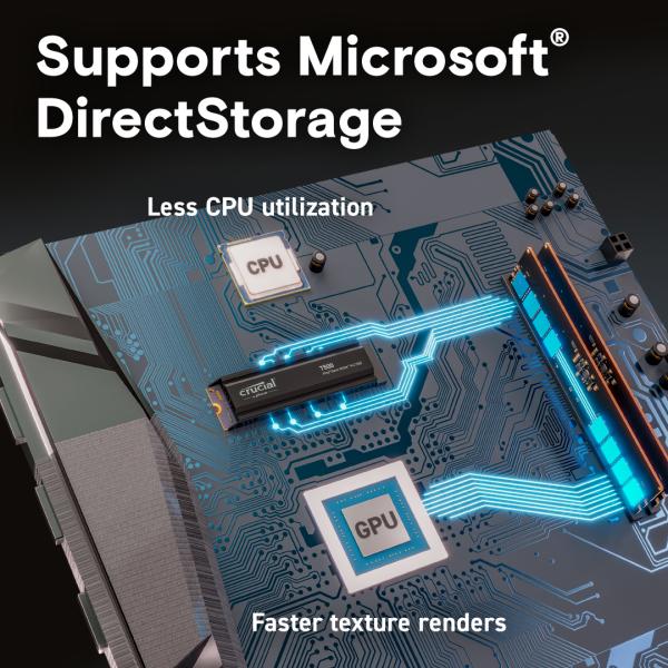 T500 crucial 1 To avec dissipateur thermique