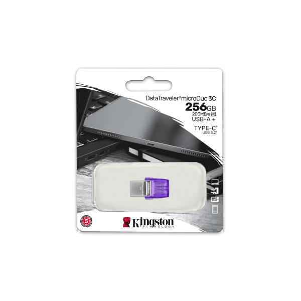 Kingston DataTraveler Microproovo 3c 256 Go