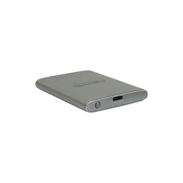Transcende Transcende TS2TEL360C ESD360C SSD externe, 2TB, USB 20 Gbps, Type C, 2000 Mb S, NAND 3D, gris