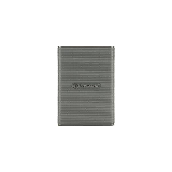 Transcende Transcende TS2TEL360C ESD360C SSD externe, 2TB, USB 20 Gbps, Type C, 2000 Mb S, NAND 3D, gris