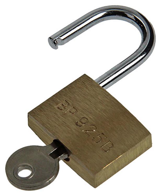Mack 1014072 - cadenas avec cylindre en laiton 25 mm | 10 pièces