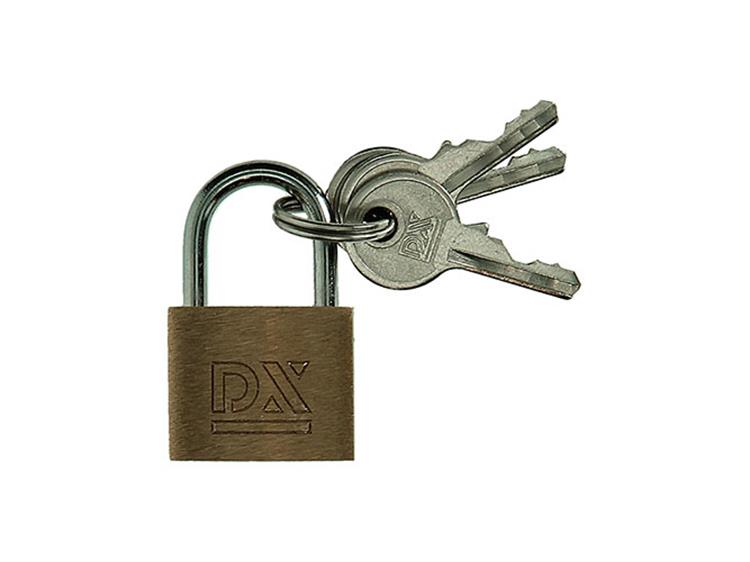 Mack 1014071 - cadenas avec cylindre en laiton 20 mm | 10 pièces
