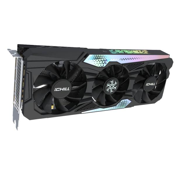 Inno3d Inno3d C406T3-08d6x-17113389 Geforce RTX 4060 TI ICHILL X3, 8GB GDDR6, 128 bits, 2595, 18 Gbps