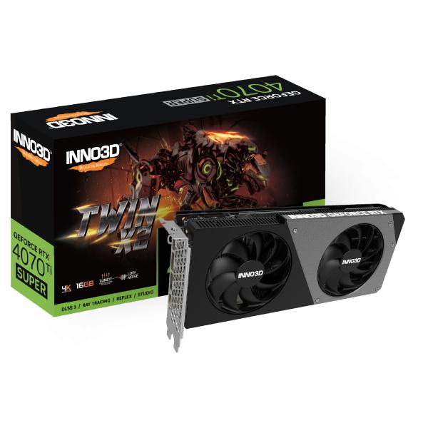 Inno3d geforce rtx 4070 ti super jumelle x2