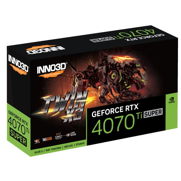 Inno3d geforce rtx 4070 ti super jumelle x2