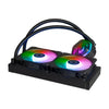 Cooler Master Coler Mlx-D24M-A25PZ-RW Masterliquid 240 Atmos Argb, 4 broches, 2x 120 mm, 690-2500 tr / min