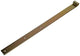 1014088 - charnière à trappe simple plaquée jaune 70 cm dia 16 mm | 2 pièces