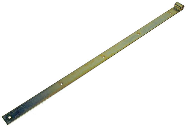 1014090 - Charnière simple trappe plaquée jaune 100 cm dia 16 mm | 2 pièces