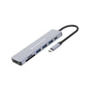 Concepttronic Concepttronic DONN19G 7-en-1 USB 3.2 Gen 1 Station d'accueil, HDMI, USB-A 3.0 x 3, SD, TF MicroSD, 100W