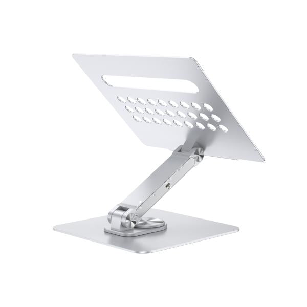 Concepttronic Concepttronic Donn27G Stand d'ordinateur portable avec station d'accueil 7-en-1, 360 ° Rotation, USB 3,2 Gen 1 Type-C