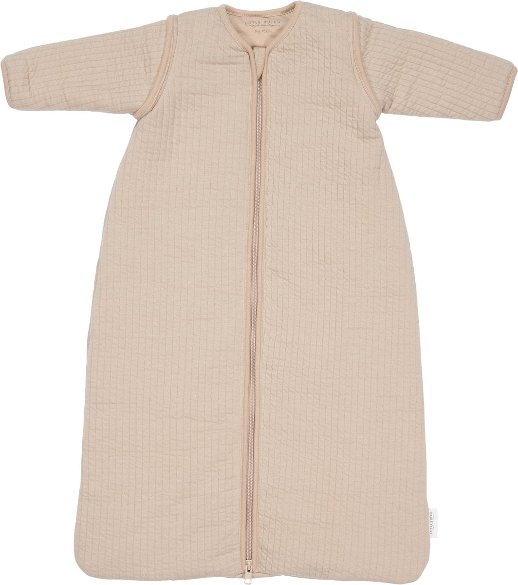 Little Dutch Newborn Naturals beige pur - bébé garçons filles - gigoteuse d'hiver 70 cm