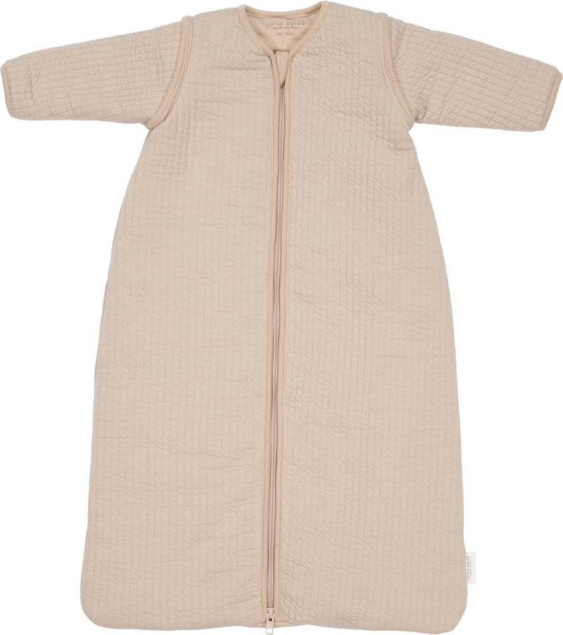 Little Dutch Newborn Naturals beige pur - bébé garçons filles - gigoteuse d'hiver 70 cm